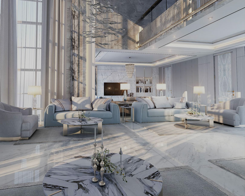 為別墅客廳設(shè)計增添奢華氣息的方法