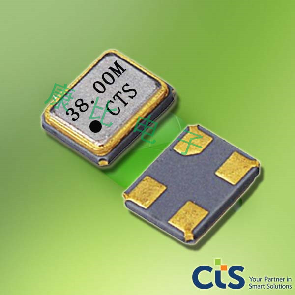 CTS晶振,壓電石英晶振,425貼片無源晶振